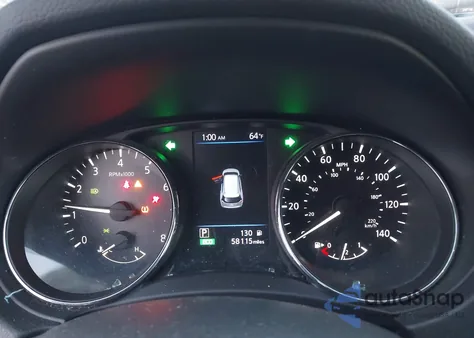 2020 Nissan Rogue S Fwd z USA, uszkodzony, nr VIN 5N1AT2MT7LC745385